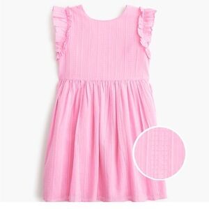 Crewcuts Pink Ruffled Sundress size 8